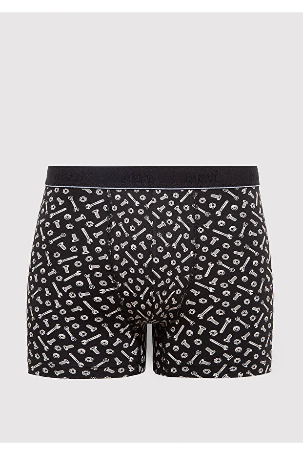 Printed Black Boxer 0910444-85857