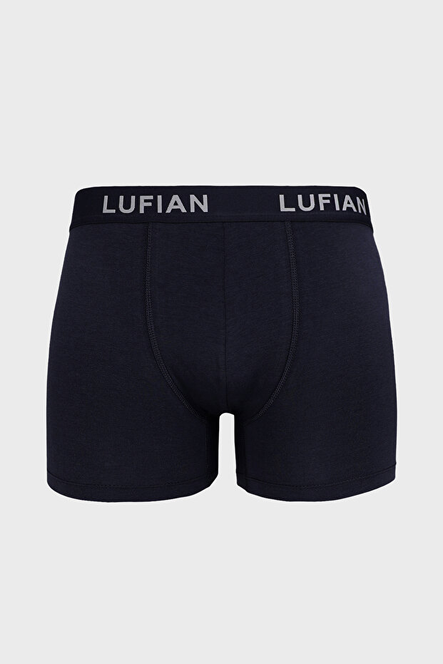 Darcy Men's Cotton Boxer Navy Blue