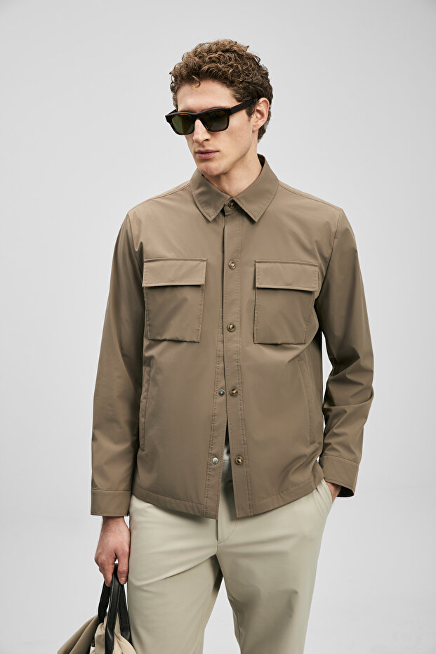 Flex Men's Shirt Jacket Toprak