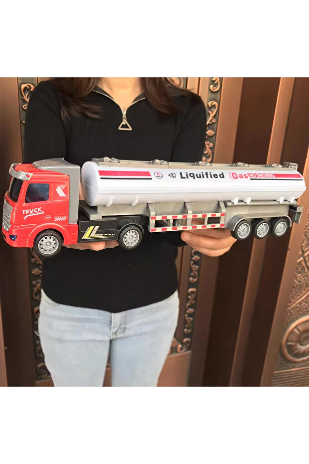 Gift Box 1/48 Rc Truck Heavy-Duty Toy Cars Trucks Remote Control Semi-Trailer Construction Electric