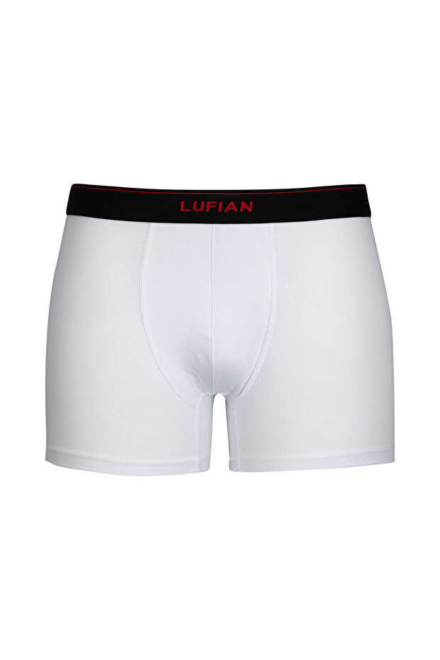 Gloria Men's Boxer Shorts, Pack of Cotton White