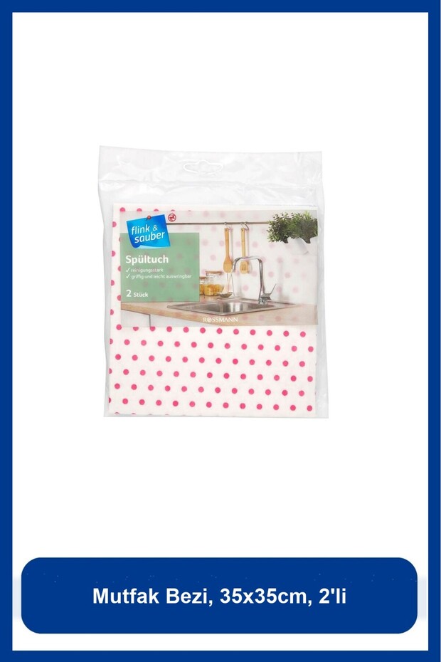 Kitchen Cloth, 35X35Cm, 2-Pack