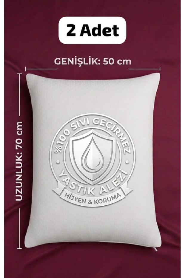 2-Zipper Pillow Protector Liquid-Proof Mattress Protector