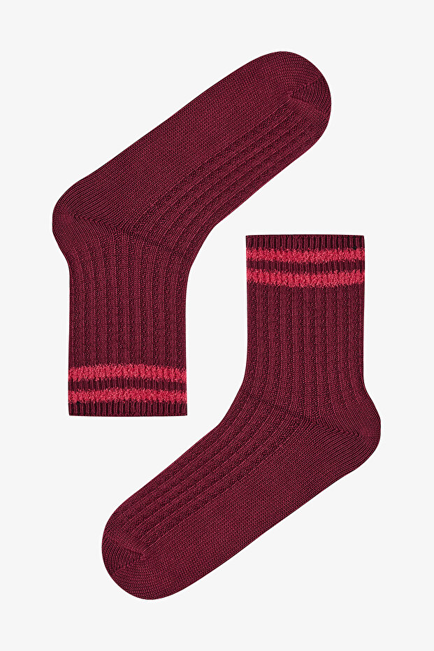 Plush Ribbed Thick Socks