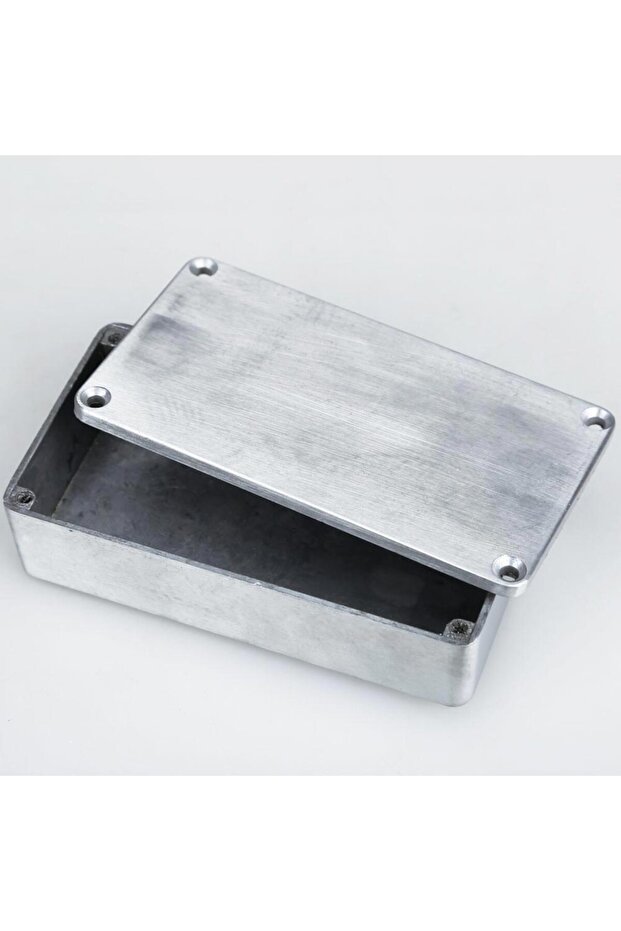 1590B Effects Pedal Enclosure with Screws Aluminum Guitar Effect Cases Holder Replacement Dur