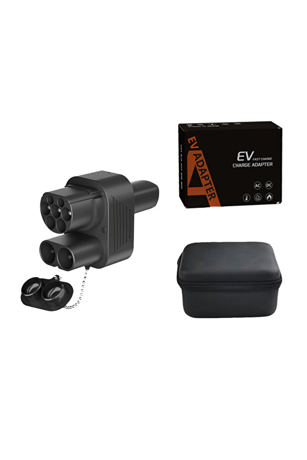 CCS2 to Tesla AC DC BERET CCS2 to Tesla EV Charger Adapter AC+DC 250A 1000V Electric Vehicle DC Char