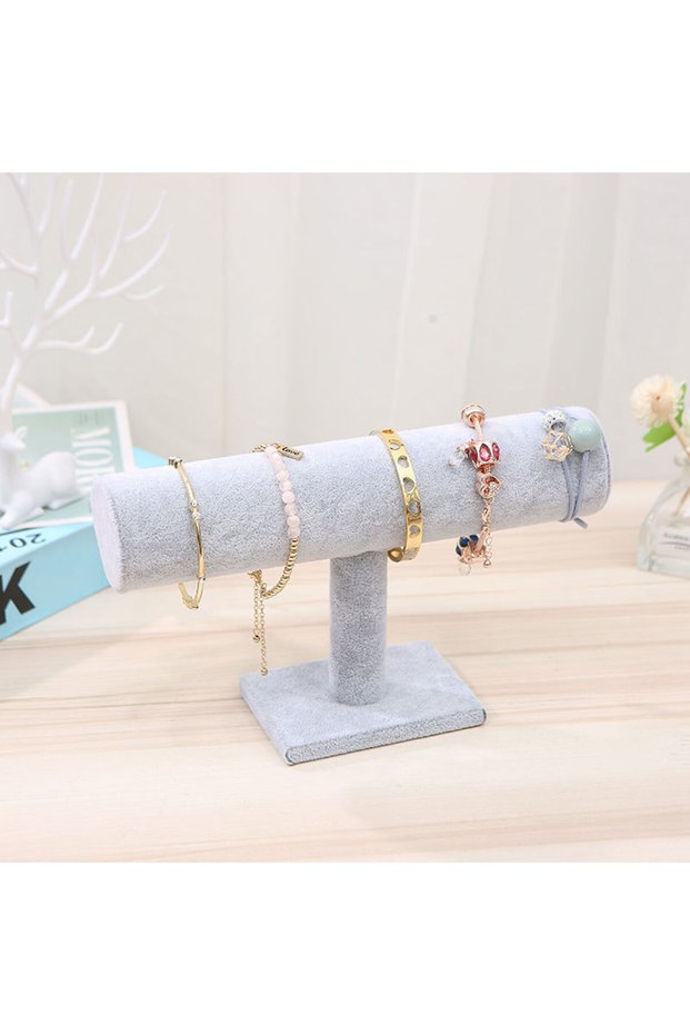 WHITE Velvet Bracelet Display Rack, Jewelry Rack, Bracelet, Watch Storage Rack, Jewelry Display Rack