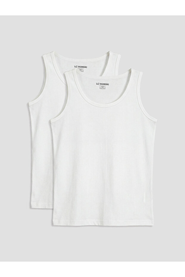 Seray New Season Crew Neck Boys' Undershirt 2-Pack