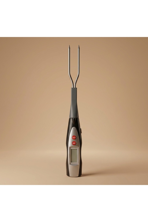 Food Thermometer, 4 Levels, 150 Degrees - Black