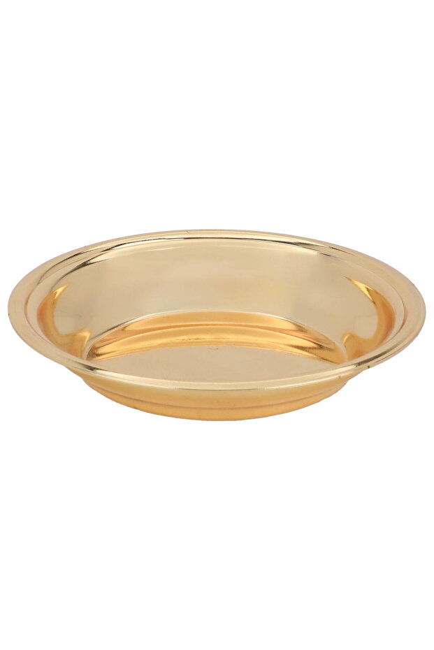 Nawa Steel Plate Alsaif Gallery, 8.8 cm, Circular - Gold