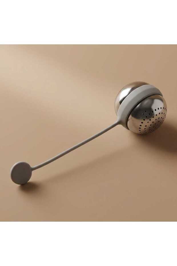 Al Saif Gallery Steel Tea Strainer, Ball Shape - Silver