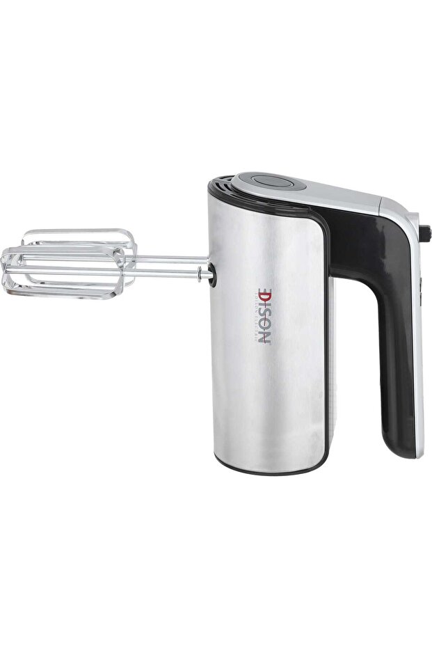 CT-6511A Electric Egg Beater, 350W, 5 Speeds, LED Display - Silver