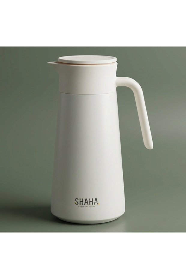 Thermos, Stainless Steel Inner Container, 1.5 Liters - White