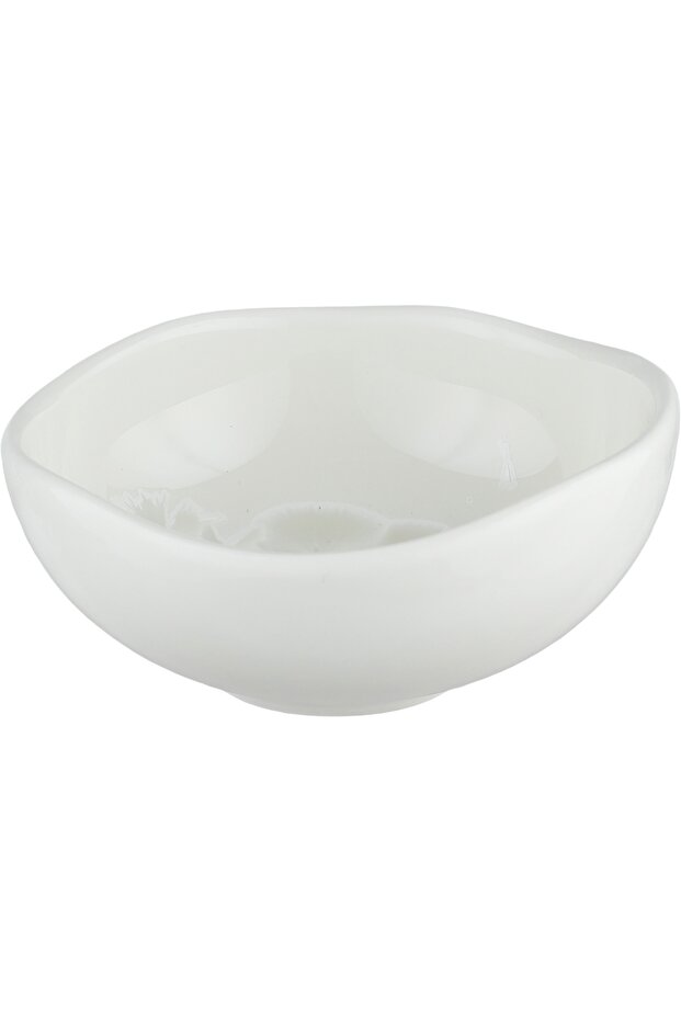 Al Saif Gallery Porcelain Plate, 10x10x4.6 cm, Round - White