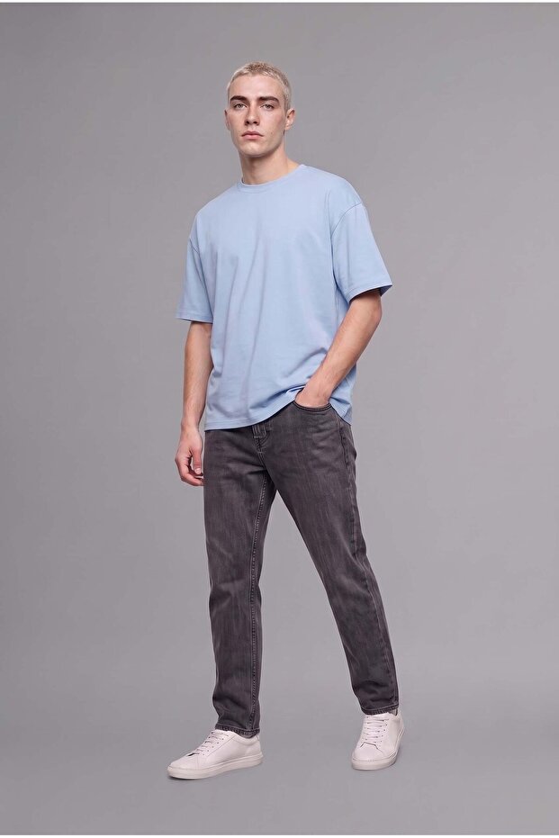 Anti-Wrinkle Cotton Breathable Oversize T-Shirt X3926Az26Au