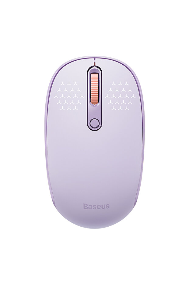 Purple-BT and 2.4G Wireless Mouse Bluetooth 5.0 3.0 2.4G Mode Silent Click Button 1600