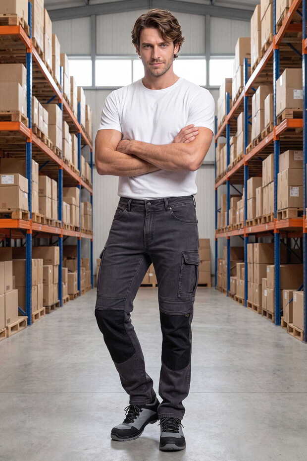 Robust Lycra Work Trousers