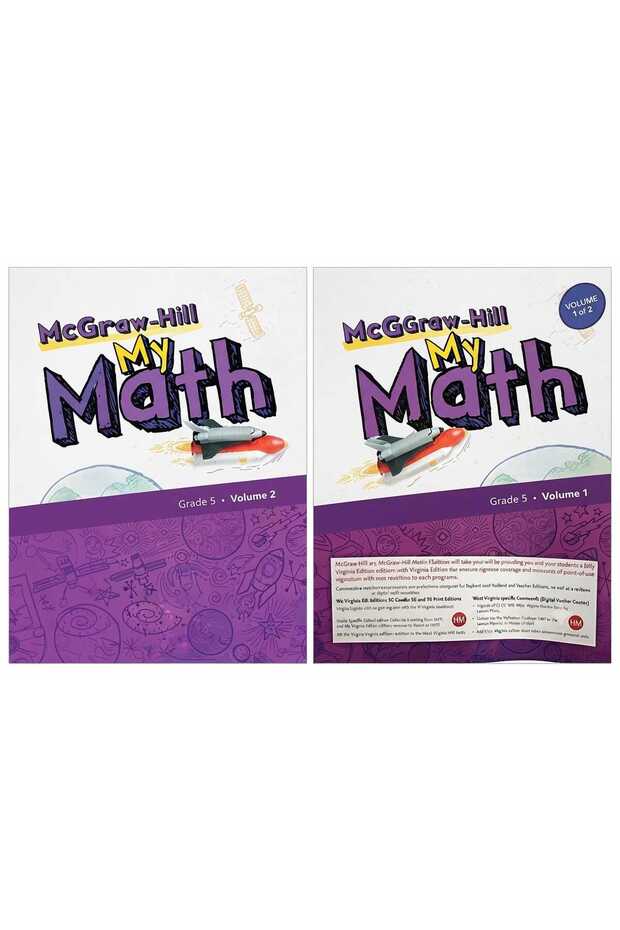 My Math Student Bundle, Grade 5-Vol.1-Vol.2 (9780079063076)_ماجروهيل ماي ماث الصف الخامس المجلد الاول+المجلد الثاني