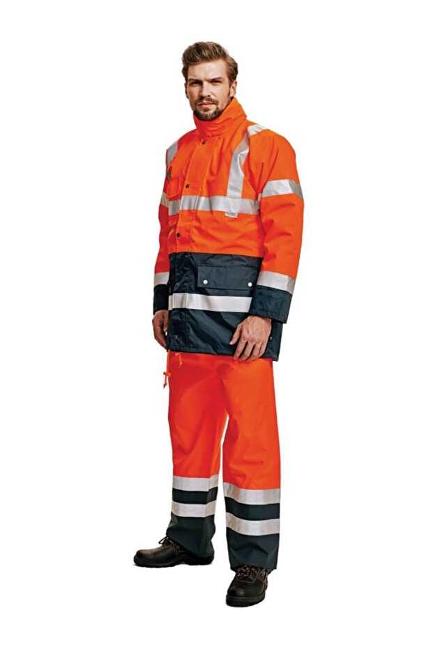 Bi Road Reflective Coat 4 in 1