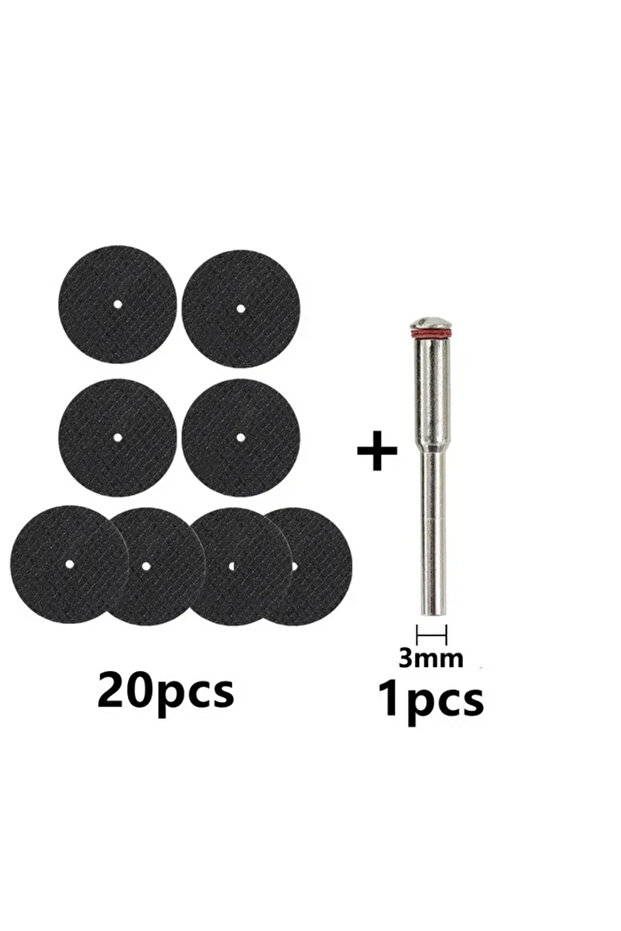 21 Pcs 21Pcs Abrasive Cutting Disc 32mm With Mandrels Grinding Wheels For Power Tool Accesories Meta