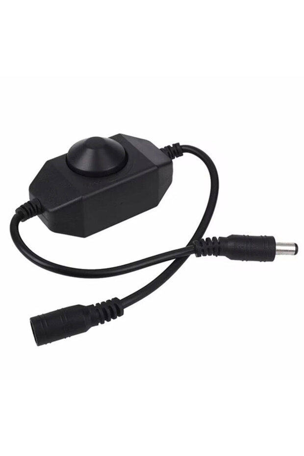 LED Dimmer-Black LED Dimmer Switch COB Brightness Adjust Controller 5050 5730 5630 Driver LED Light