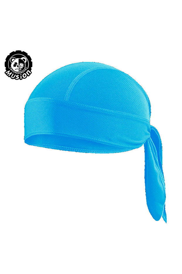 Blue Musion Balaclava Pirate Hat for Riding Breathable Mesh Sweat Absorbing Lined Construction Site