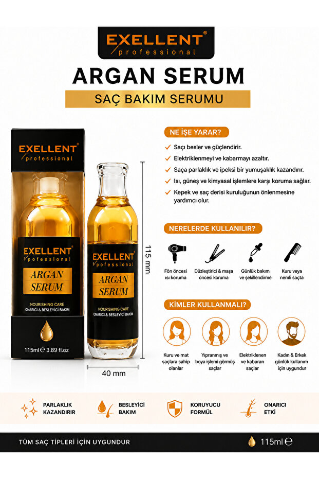 Argan Hair Serum 115 ml 1 Piece