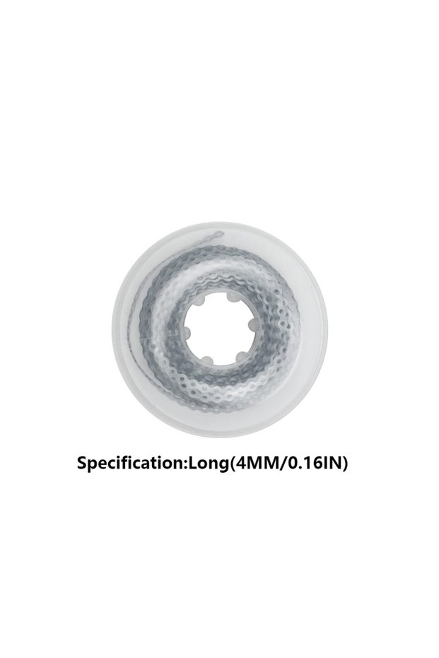Grey -Long Dental Orthodontic Elastic Power Chain Ultra Powerchains Bands Long/Short/Continuous 15