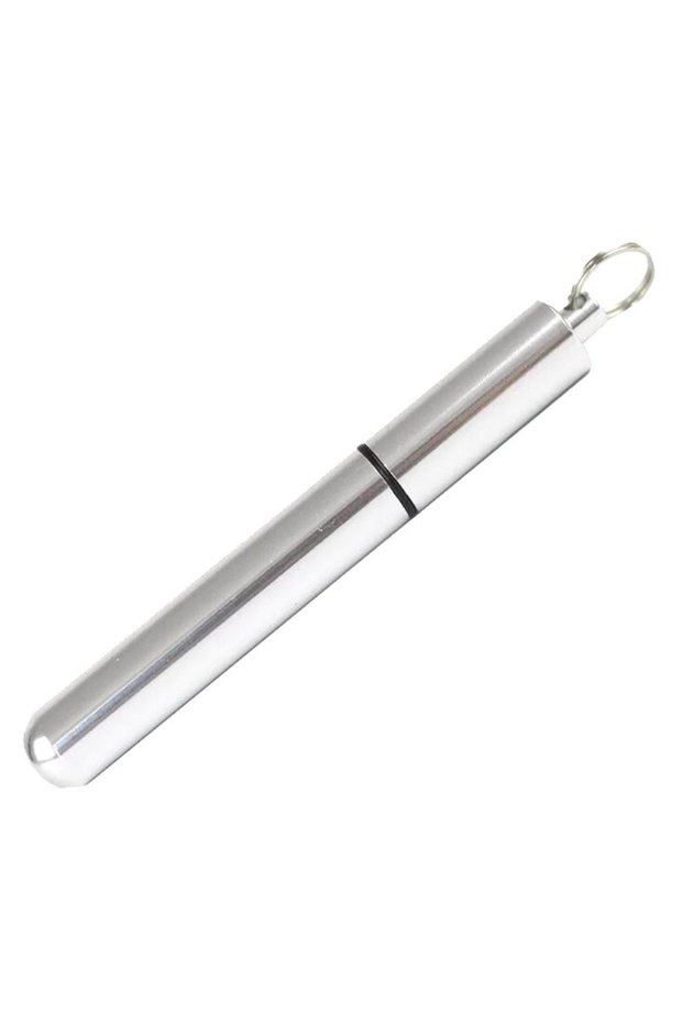 86x11mm 1 Piece Aluminum Alloy Portable Rustproof Stand For Toothpick Outdoor Household Travel Seal