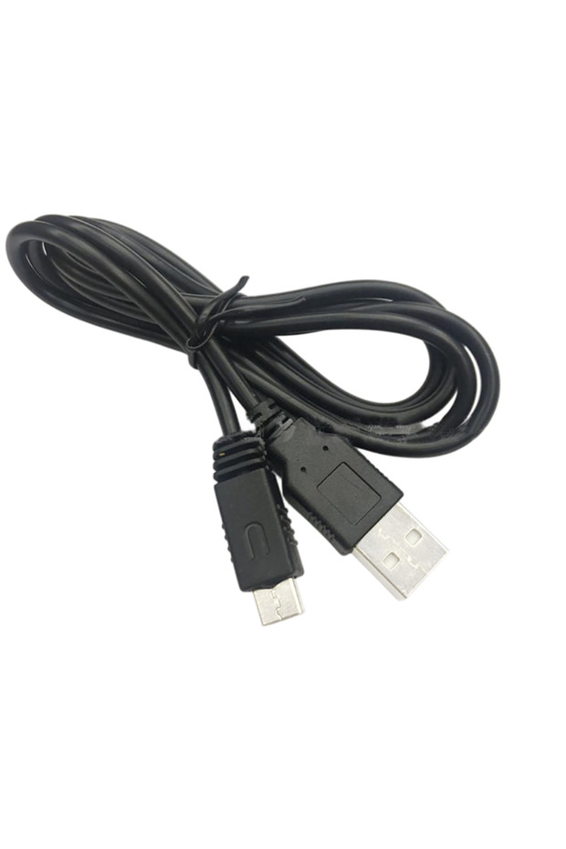 كابل شحن USB أسود لجهاز Wii U، كابل تمديد لجهاز Wii U، كابل توصيل شحن، وحدة تحكم الألعاب