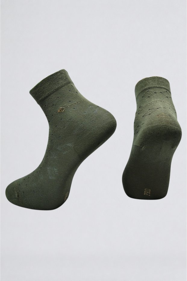 Ürgüp Kısakonç Compact Cotton Men's Comfortable Summer Socks 12-Pack