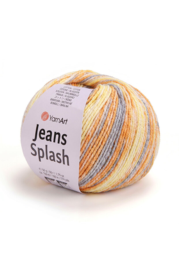 Jeans Splash - Ebruli Hand Knitting Strip Ebruli-950