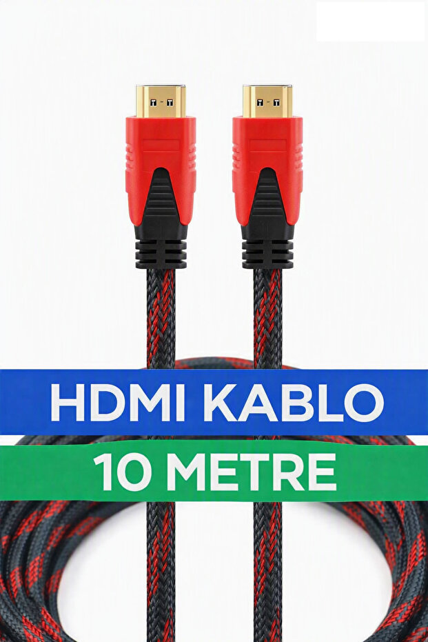 كابل استقبال الأقمار الصناعية للتلفزيون Hdmi عالي الدقة 3D 4K من الجودة الأولى بطول 10 أمتار لعام 2018