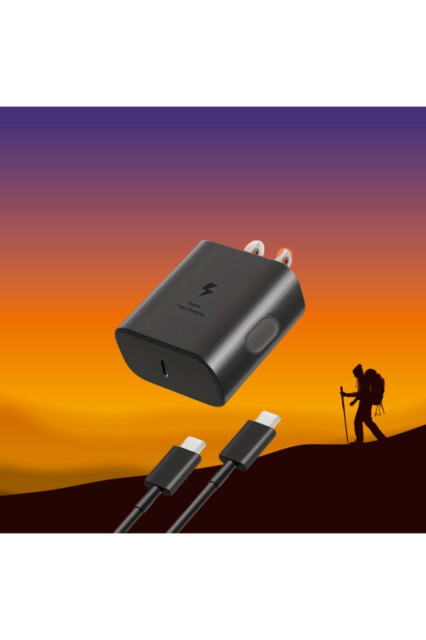 US 1PC For Samsung Charger USB-C Super Fast Charger with 4FT Type 45W Charging Cable Cord Charger fo