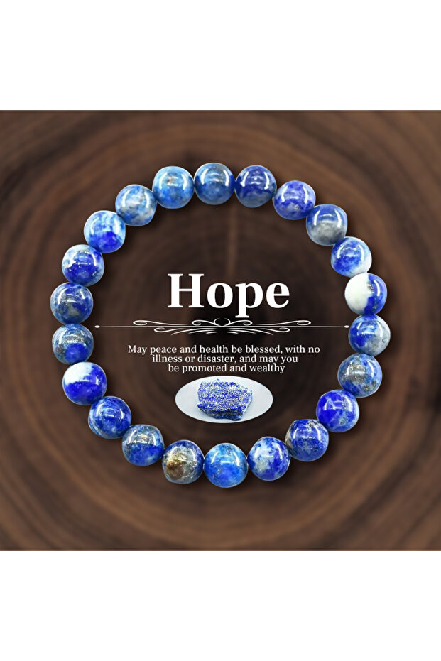 BR24Y0630-22 8mm Natural Stone Beaded Bracelet for Women Men Amethysts Crystal Qua