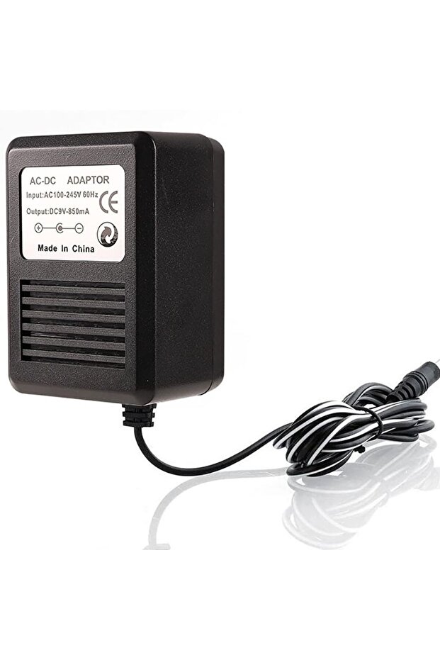 WHITE Power Supply for Atari 2600, AC Power Cord Adapter Compatible with Atari 2600 System Console 9