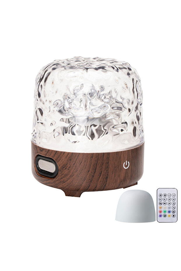 APWIKOGER A Ocean Wave Projector Light 16 Colors Atmosphere Lights with Remote & Touch Control Bluet