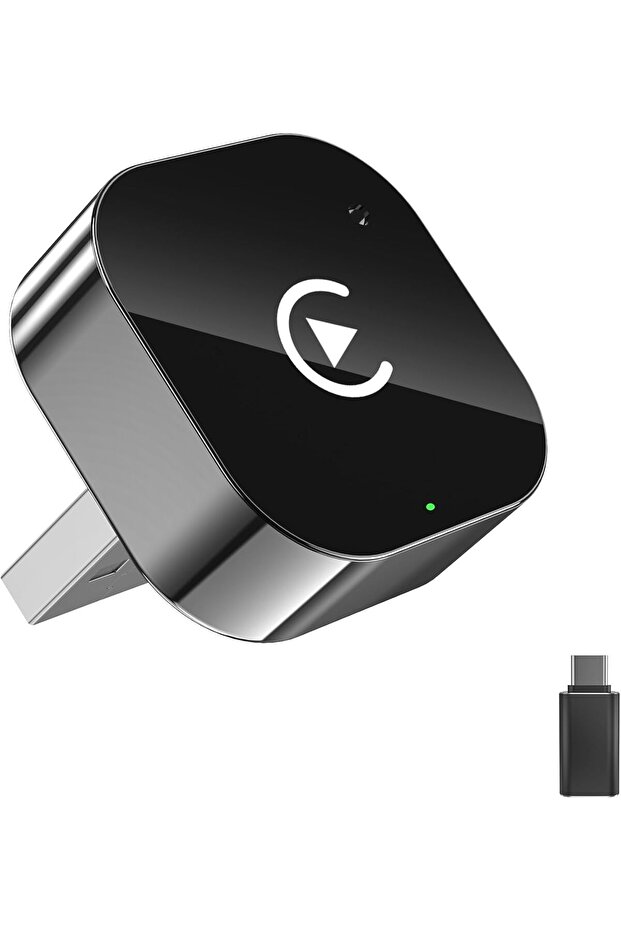 28mm Wireless CarPlay Box Wireless CarPlay Adapter2026 Upgraded – Suitable for iPhone & Android, wi