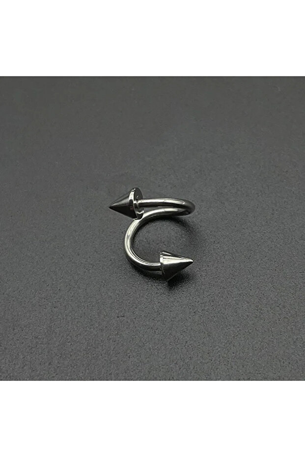 1.2x10mm 3 S Shape 316L Stainless Steel Lip Piercing Nose Ring Helix Piercing Cartilage Earring Body