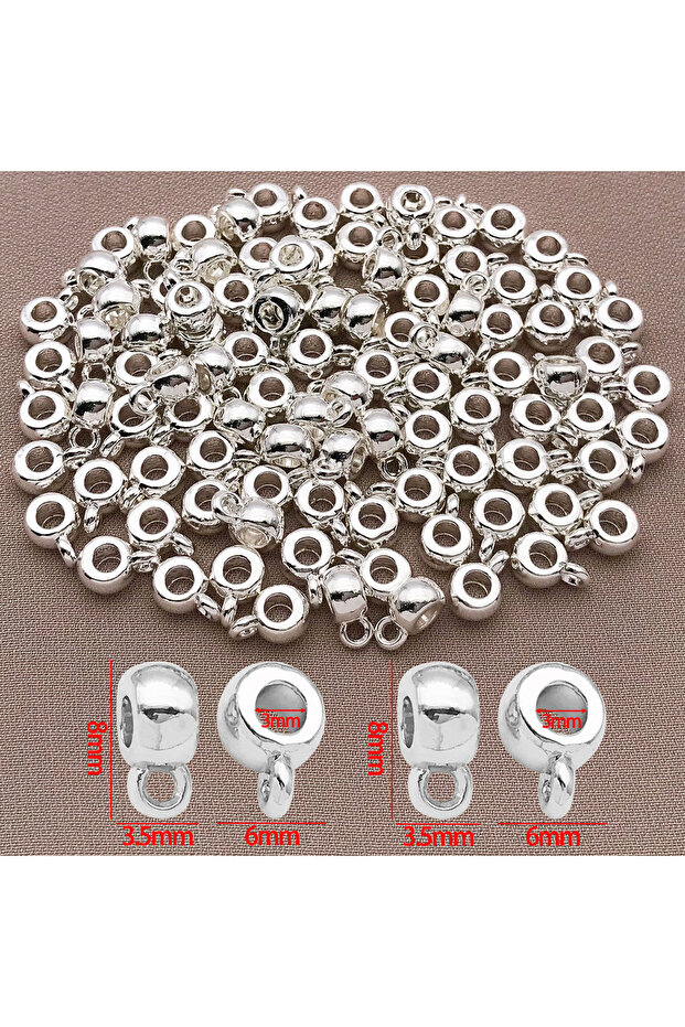 15pcs style 1 3/10/15pcs 18K Copper Plated Real Golden Thick Silvery White Golden Three-Way Connecto