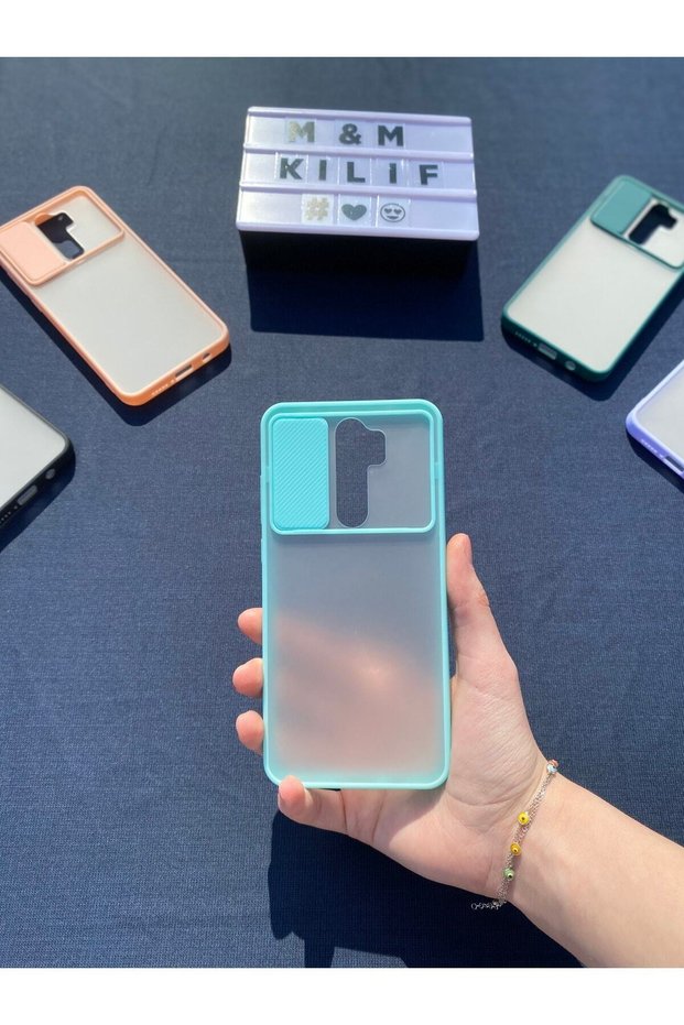 Xiaomi Redmi Note 8 Pro Compatible Camera Sliding Lens Protected Mica Case