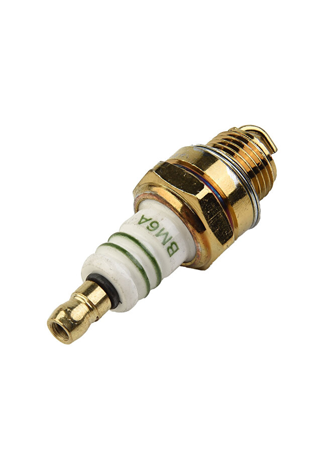 1Pcs BM6A Spark Plug–Replacement for M7 L7T CJ8 1560, Fits Chainsaw Lawn Mower Trimmer Small Engine