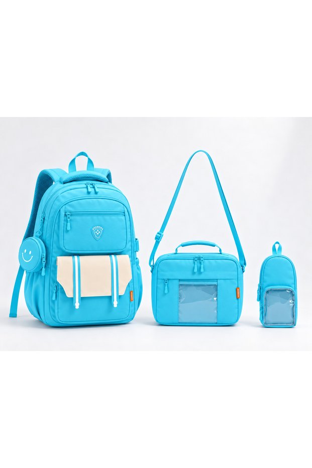 Girl's School Bag Set & Boy's Backpack Pen Holder and Thermal Nutrition Primary School Bag