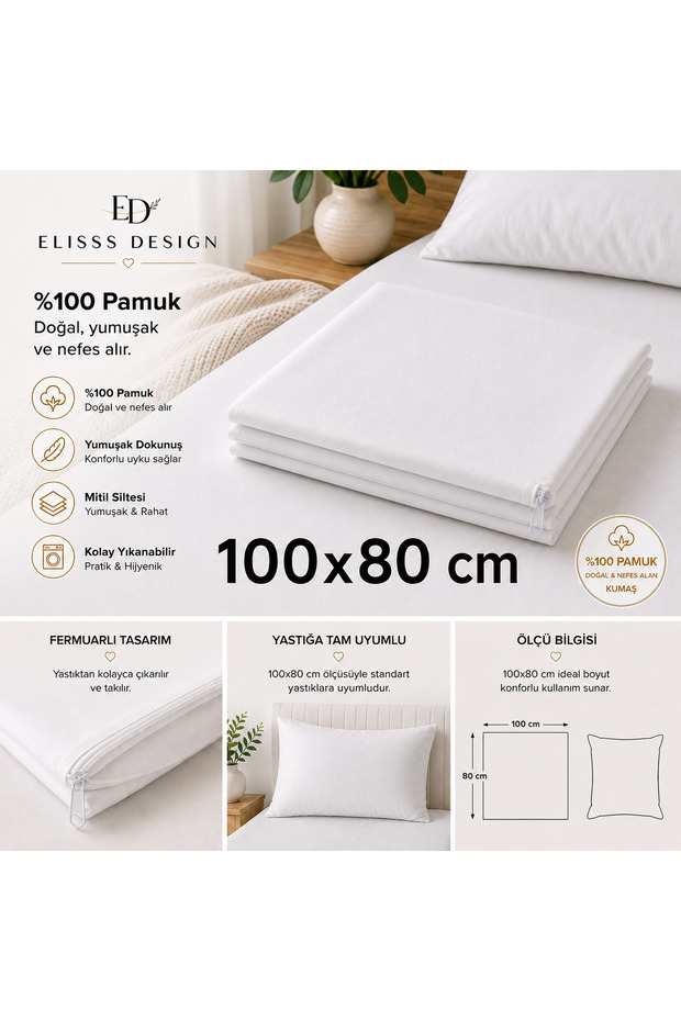 Minder Mitili, Minder Mattress 100% Cotton 100X80 cm