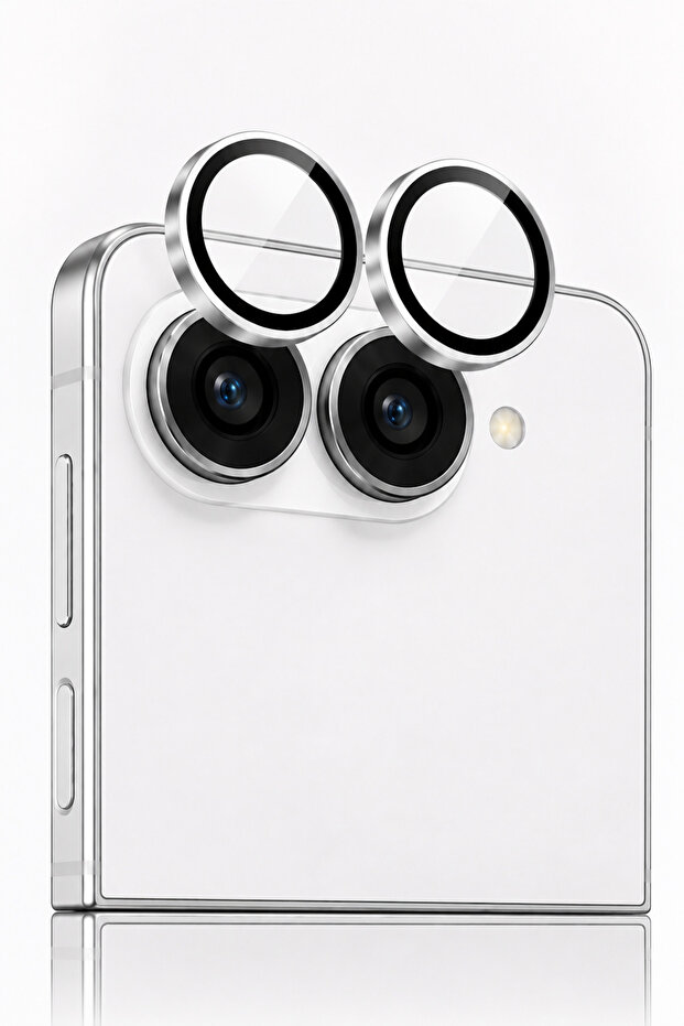 Anti-Shock and Anti-Scratch Camera Glass Protector Compatible with Samsung Galaxy Z Flip 7 / Z Flip 8 Premium Camera Lens Protector