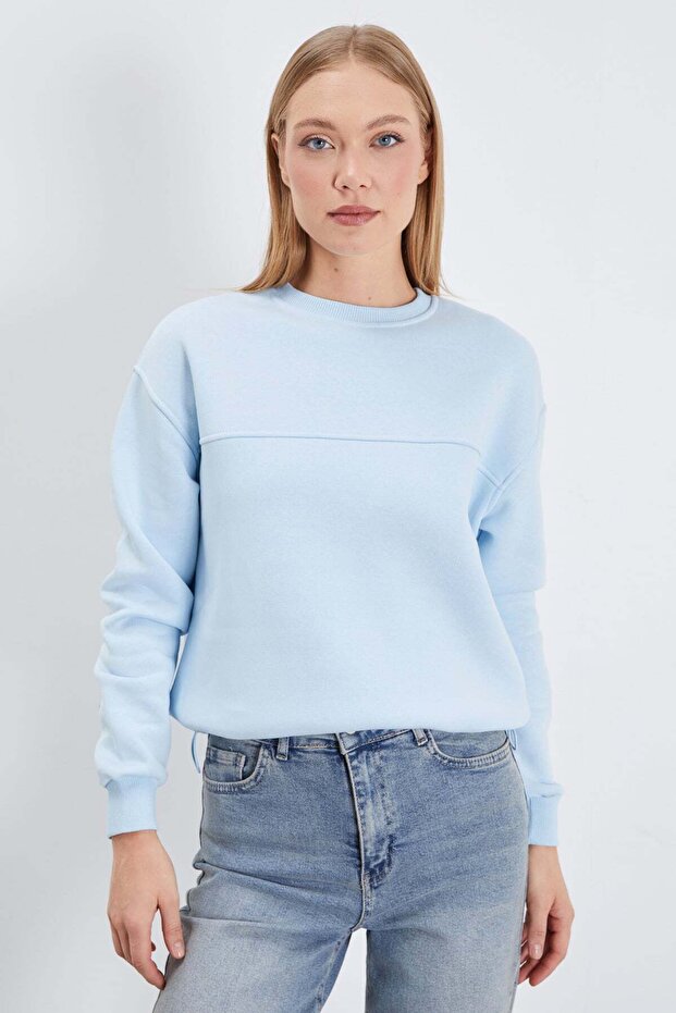 3 Thread Stopper Oversize Sweatshirt
