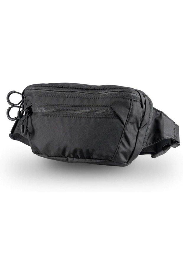 Black Fanny Pack Sports Festival Workout Traveling Running Large Crossbody Casual Hands-Free Wallets