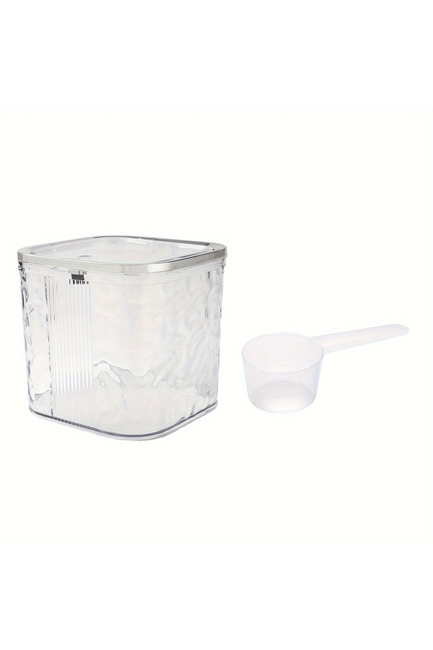 Clear Laundry Pods Container for Laundry Room Organization Storage Box Dishwasher Pods Container Lau
