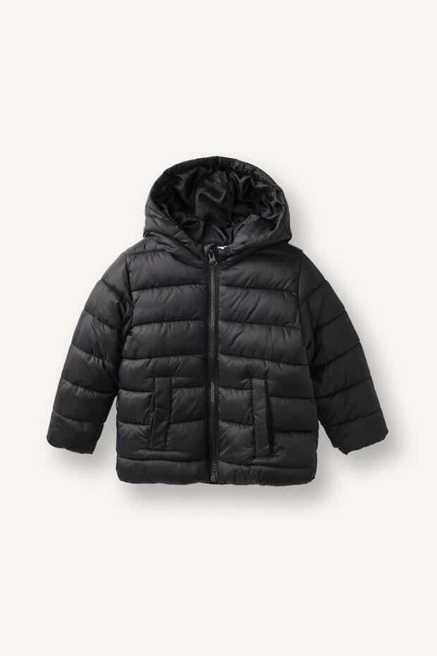 Waterproof Inflatable Black Baby Boy Coat E8464A5/Bk81