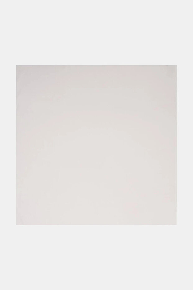 Viscose Blend Scarf Beige